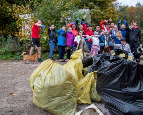 Human Waste Zone Puszcza Wkrzańska październik 2019
